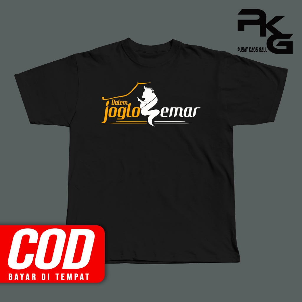 Kaos T-Shirt Pria Distro DALEM JOGLO SEMAR Terbaru Unisex Pollycotton 24s