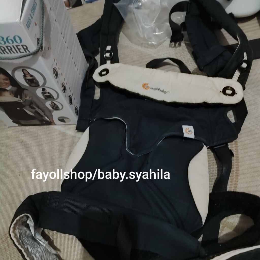 Ergobaby 360 Balck Camel Original