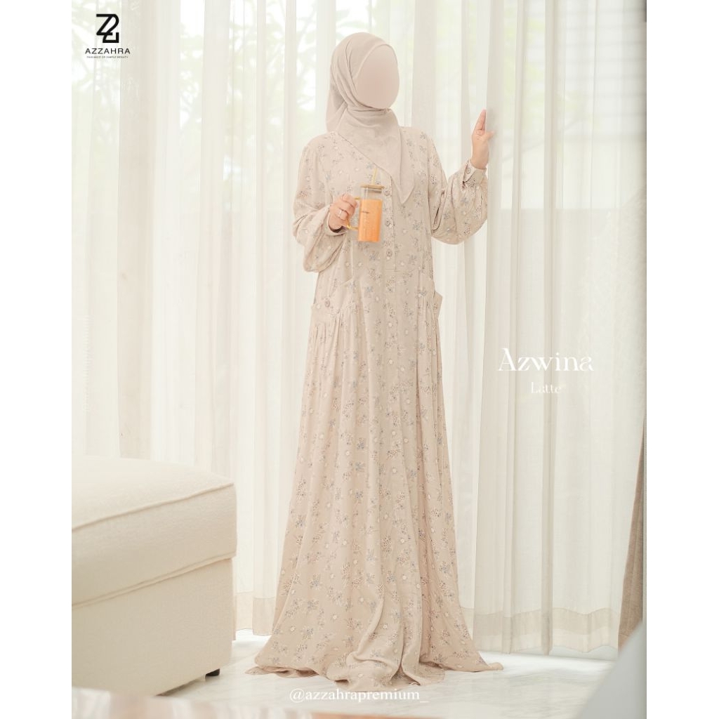 AZZAHRA/Azwina home dress by Azzahra/Home dress/Home dress premium/Home dress elegant