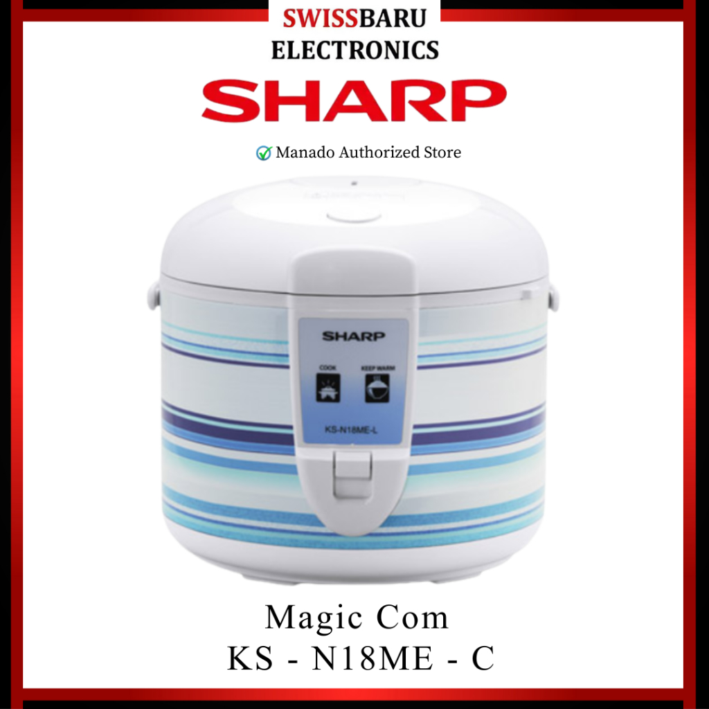 SHARP Rice Cooker 1.8 Liter KS - N18ME - C
