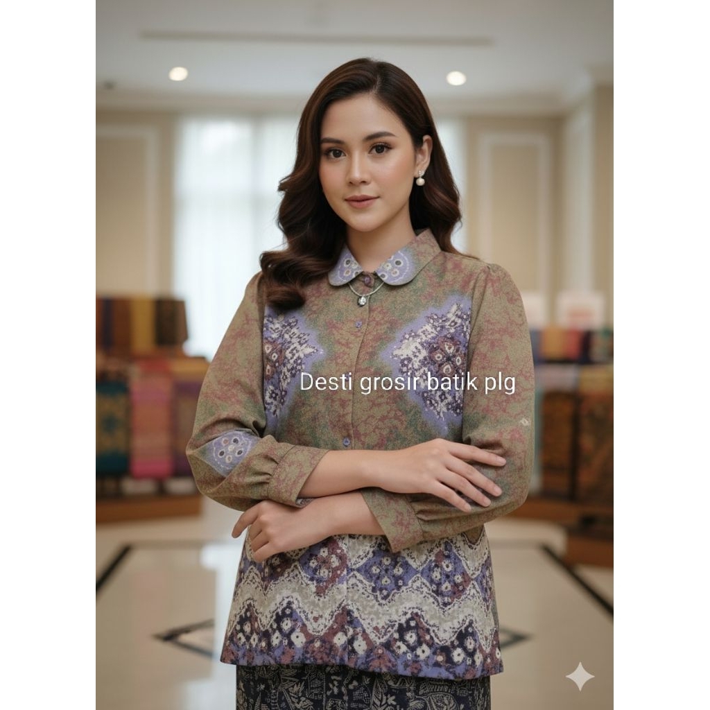 tunik jumputan dolby