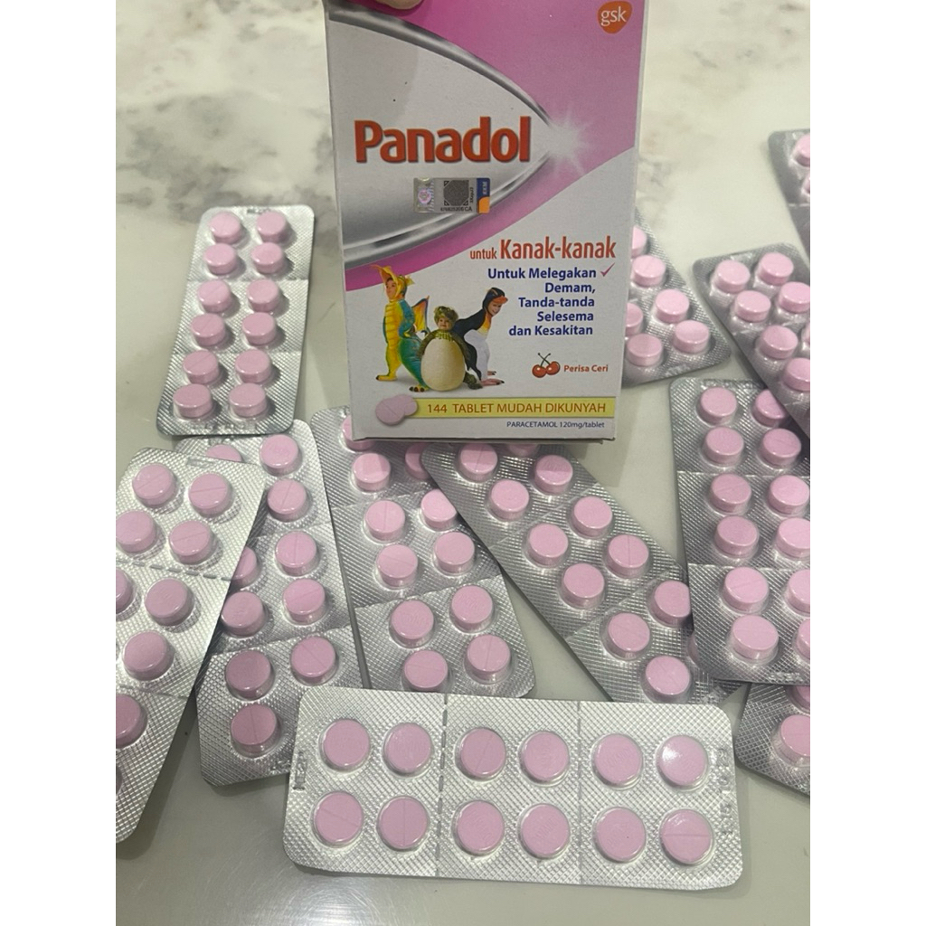 Panadol for children chewable | panadol anak malaysia