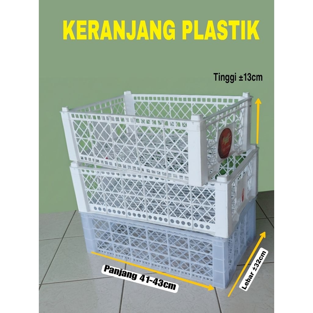 KERANJANG BEKAS BUAH BUAHAN ANGGUR KERANJANG PLASTIK TERMURAH UKURAN RANDOM