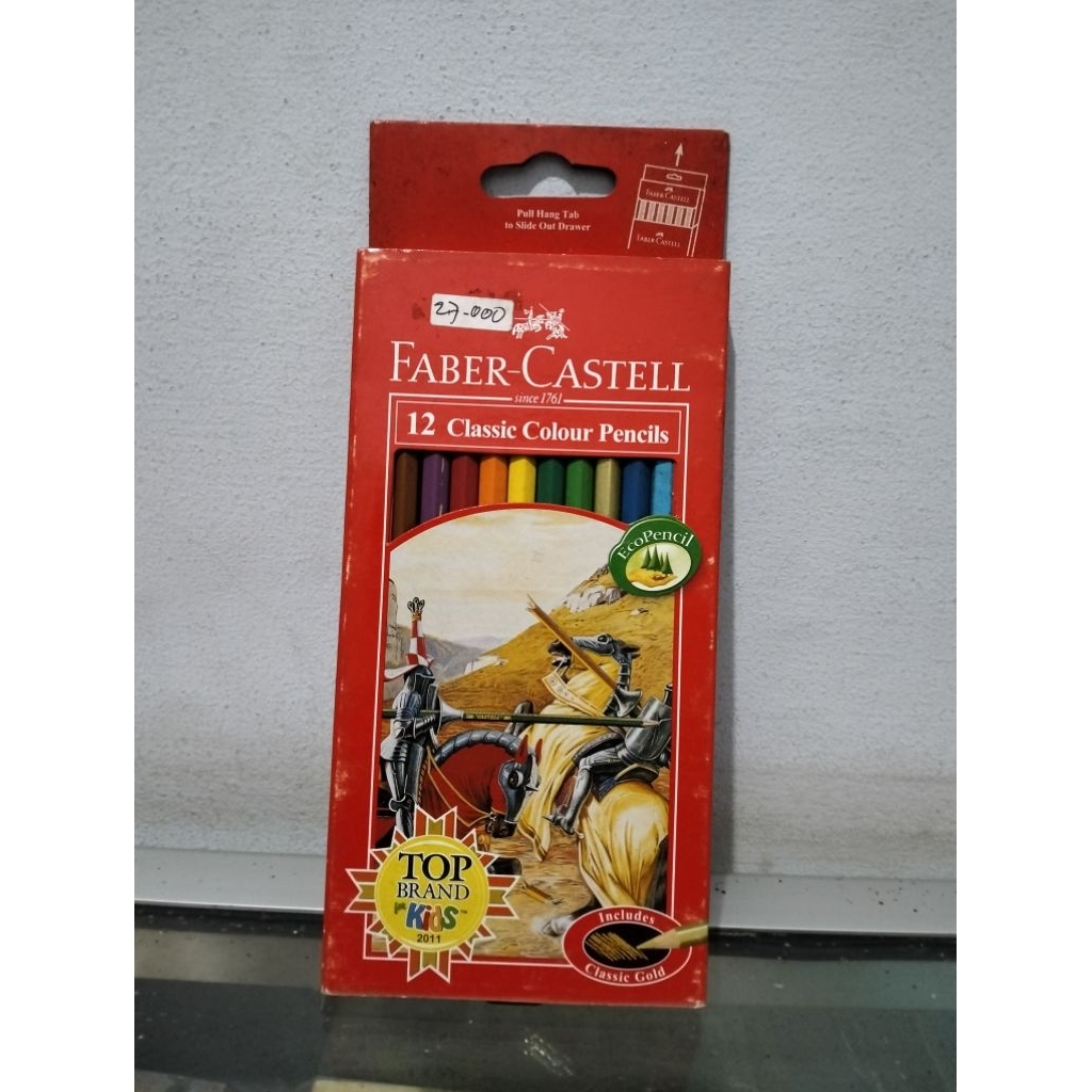 Faber Castell 12 Classic Colour Pencils/Pensil Warna Faber Castell isi 12 Warna