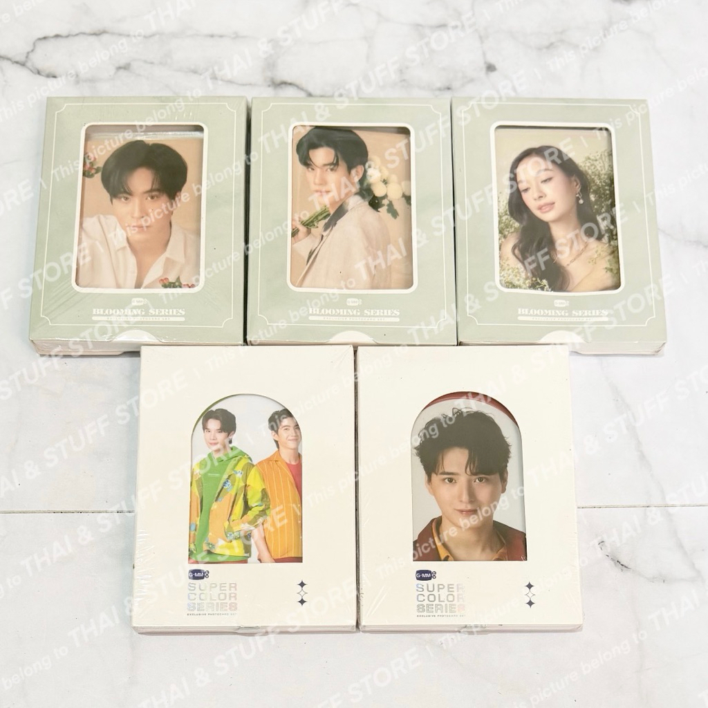 [READY SALE] GMMTV PHOTOCARD SET BLOOMING & SUPER COLOR