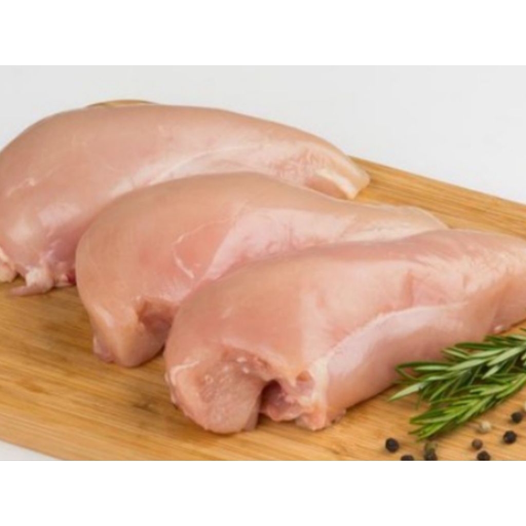 Dada Ayam Fillet 1 KG Frozen - Daging Ayam Segar Lembut Tanpa Tulang Praktis Higienis