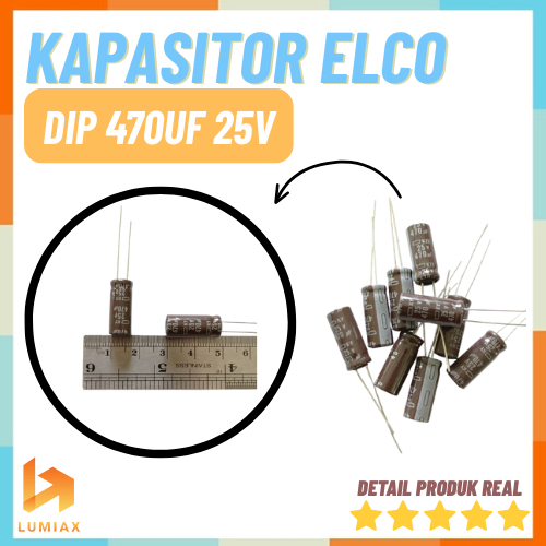 470uf 35v 470 uf 25v elco elko electrolytic capasitor kapasitor