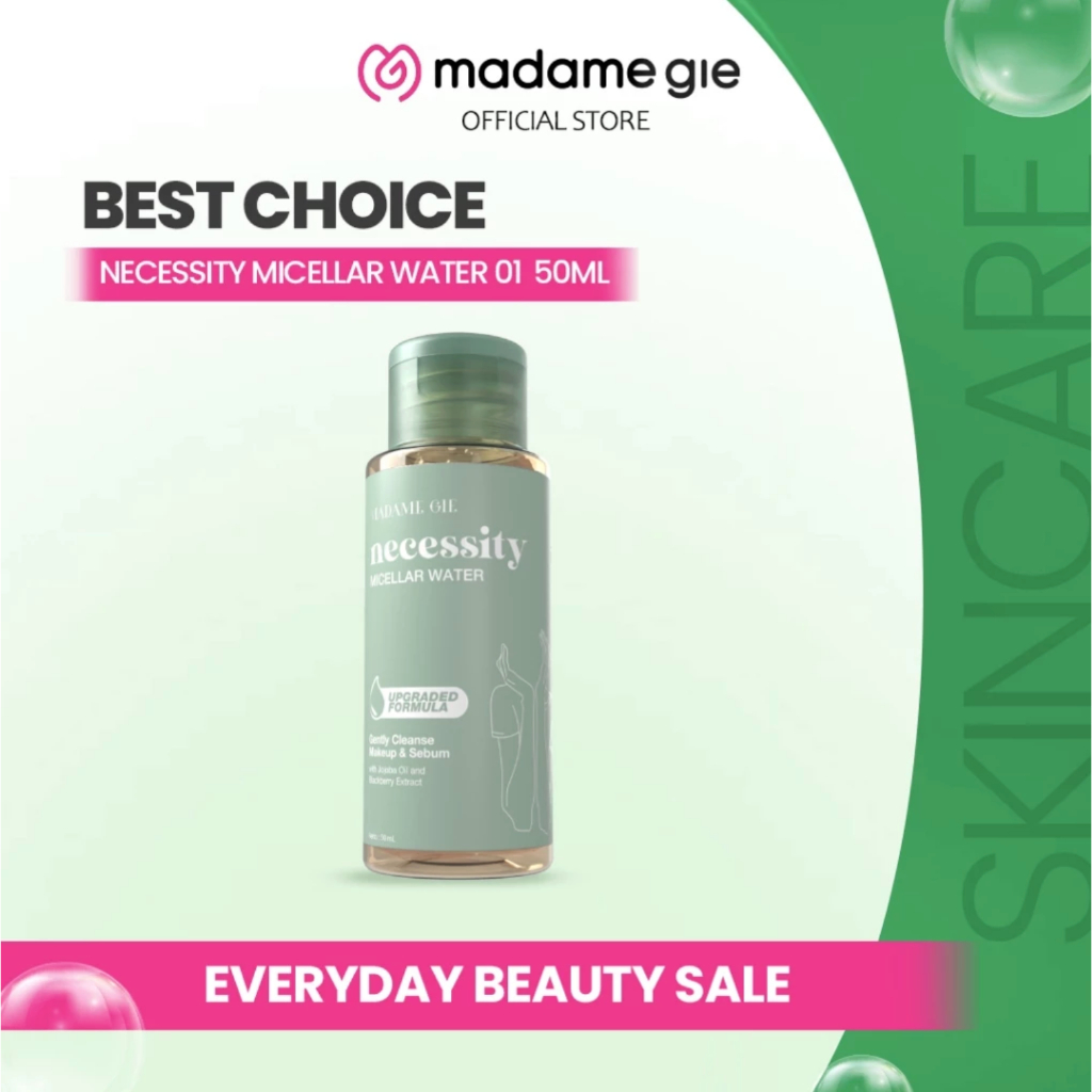 MADAME GIE Necessity Micellar Water 01 50ML | GLAM GIRL OFFICIAL
