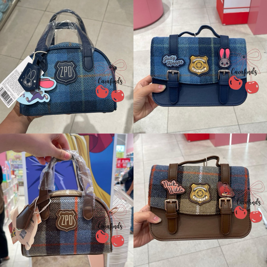 MINISO x Disney‼️Crossbody Bag / Slingbag / Tas Selempang Disney Zootopia Collection (Judy Hopps / N