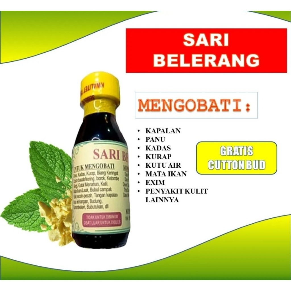 TERLARIS sari belerang obat gatal kulit