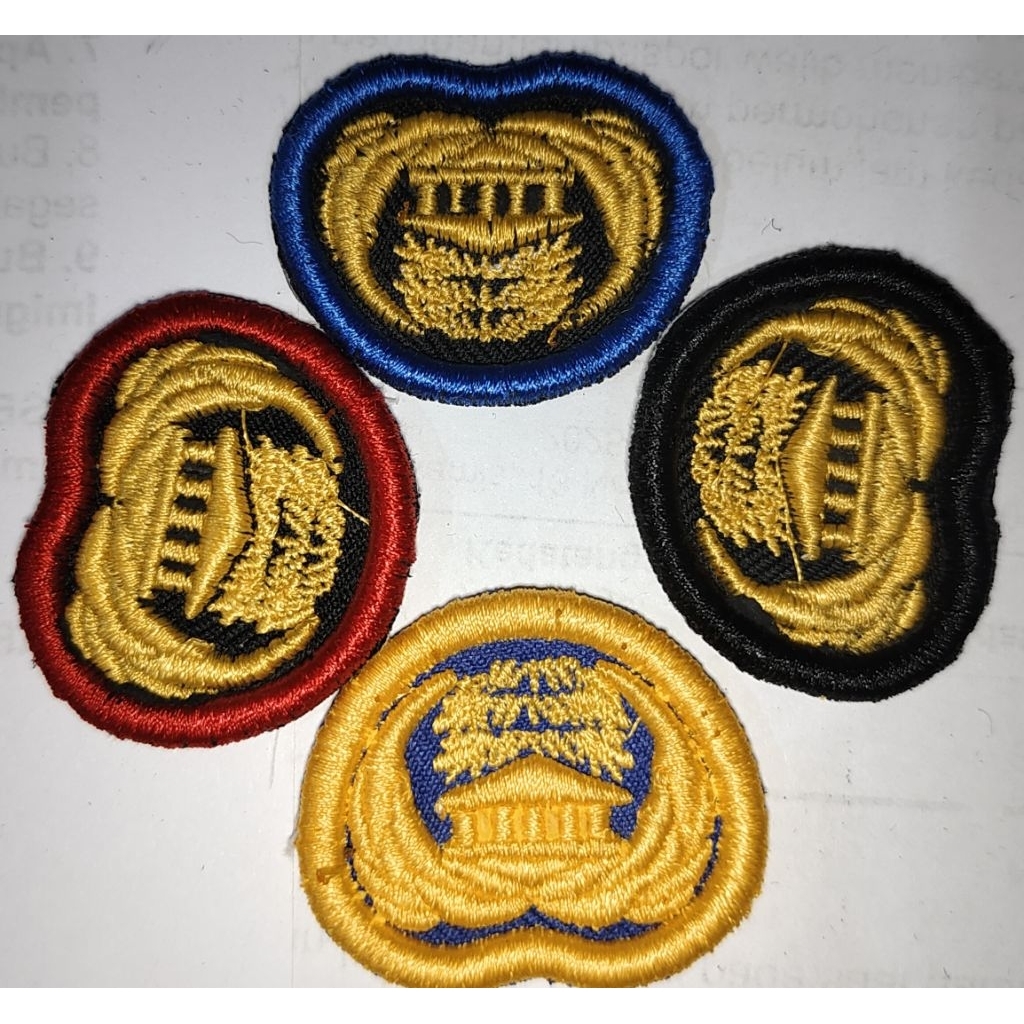 Logo Korpri Bordir Timbul 3d