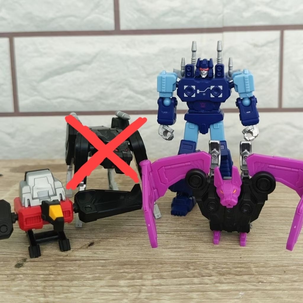 Blokees Transformers Minicon Soundwave Sepaket