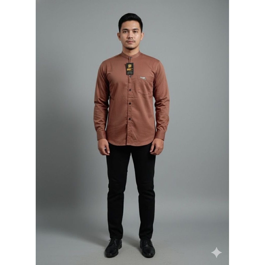 Kemeja Koko toyobo lengan Panjang