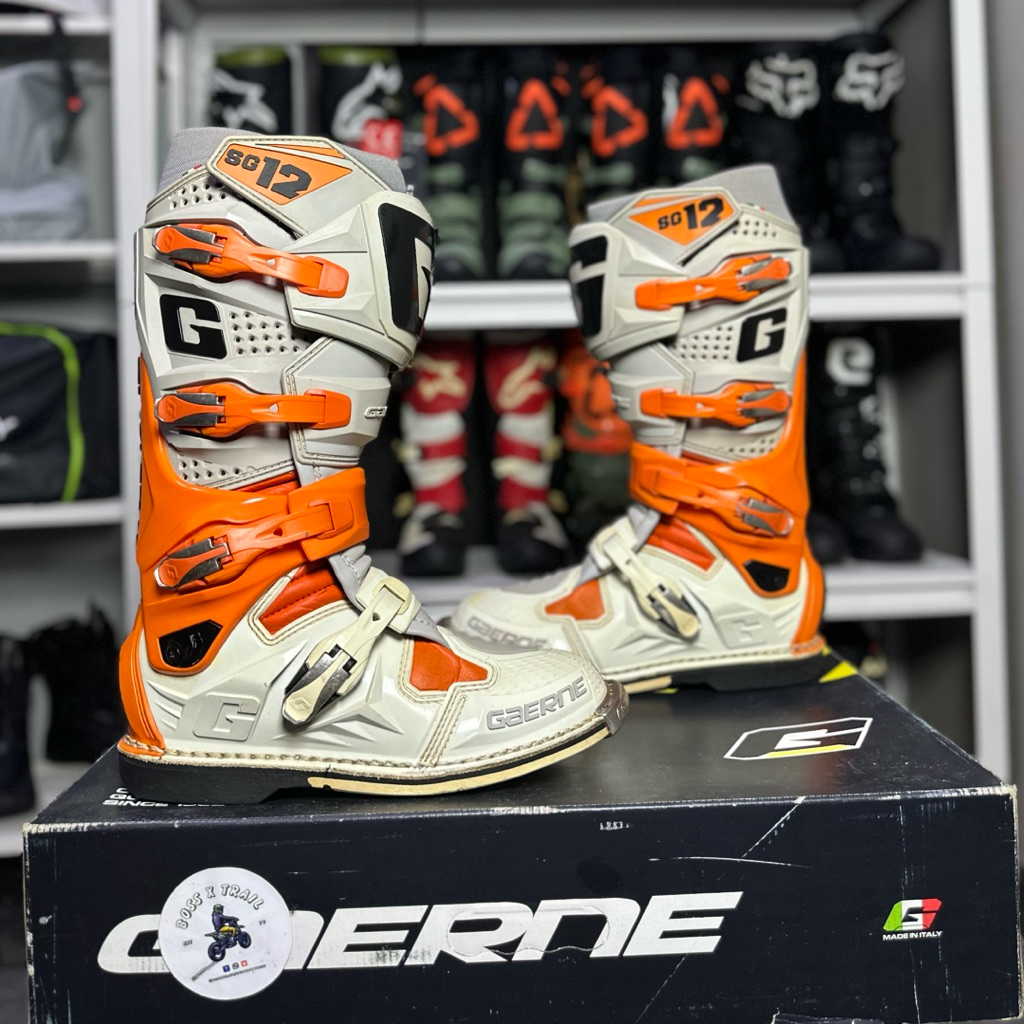 Gaerne Sg12 Orange grey Second like new