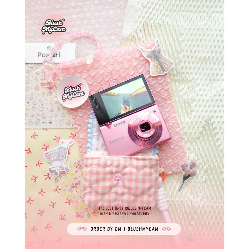 Samsung MV800 in Pink - blushmycam