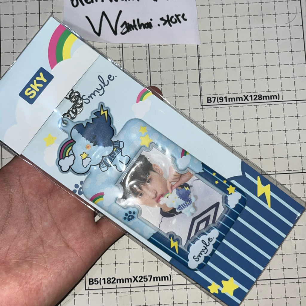 SMYLE CARD HOLDER WITH SKY PHOTOCARD Official GMMTV | Ready INA | Merch Official GMMTV