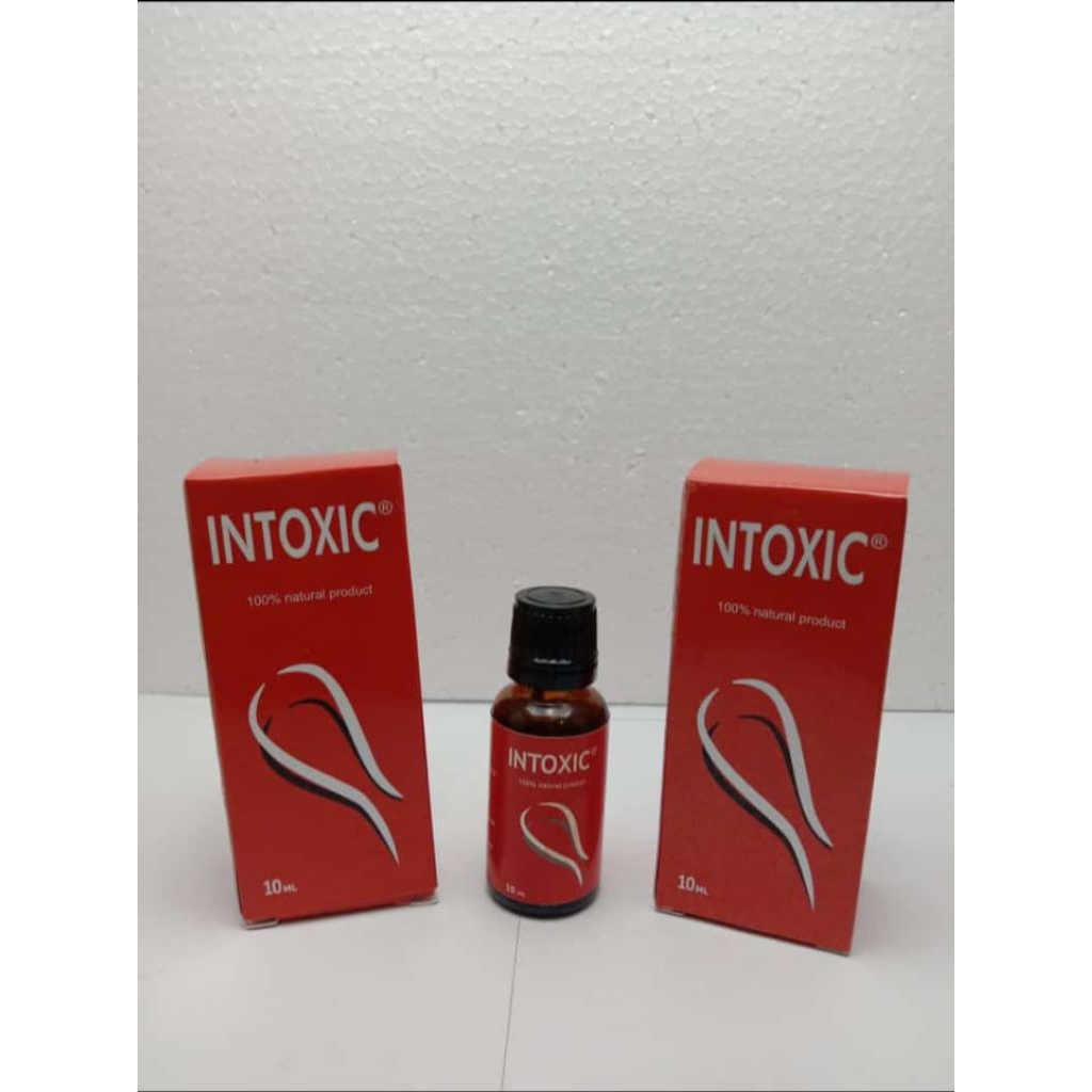 INTOXIC Original Obat Parasit Berbentuk Cair Asli Herbal