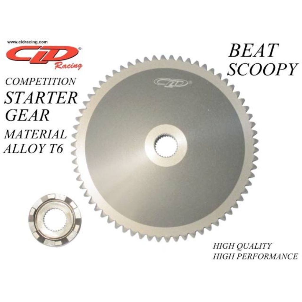 Gigi Stater Gear Stater CLD RACING HONDA BEAT/ SCOOPY KARBU