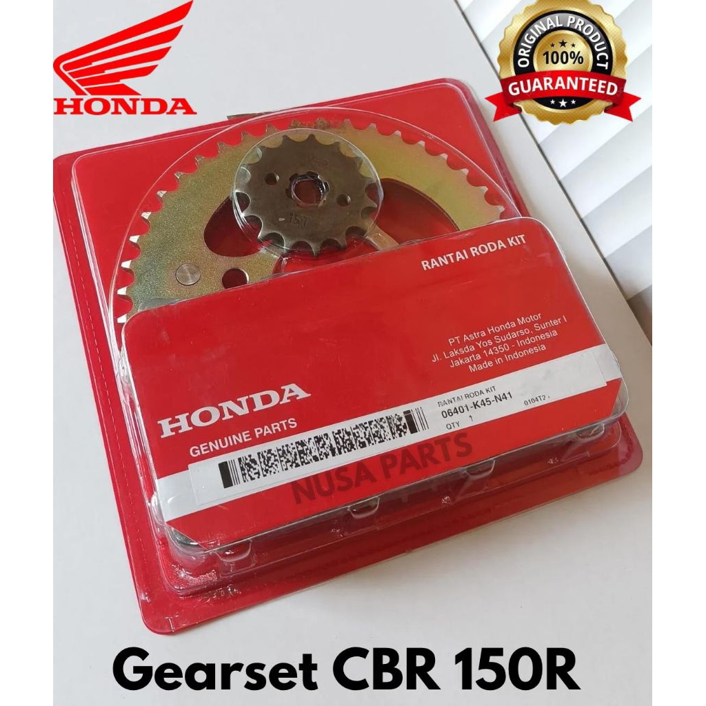 Gear set CBR 150R (06401K45N41)