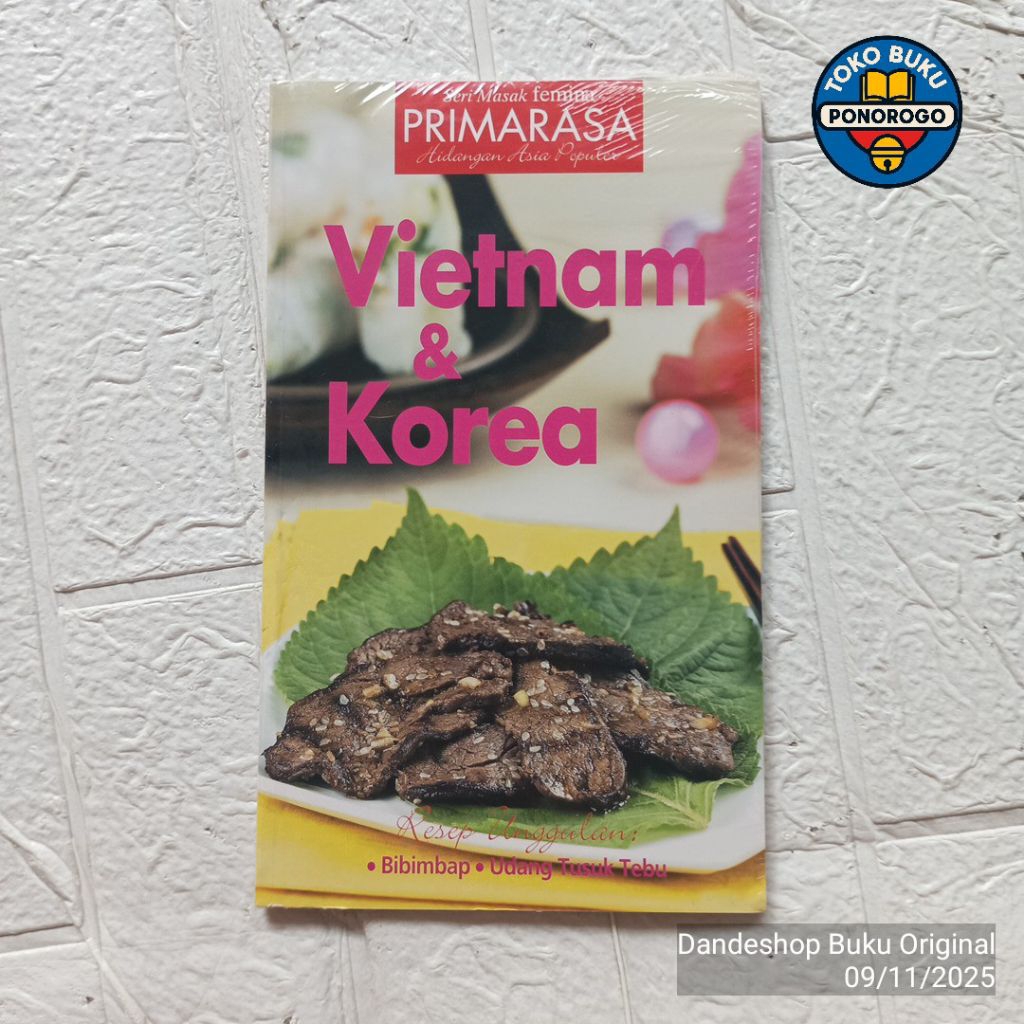 Vietnam & Korea    Buku Resep Seri Masak Femina Primarasa Masakan Indonesia Populer