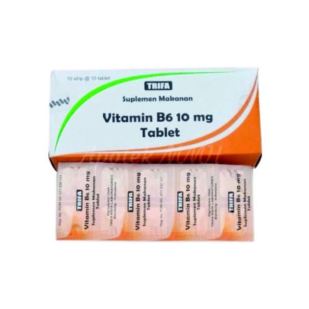 Vitamin B6 tablet (per strip)