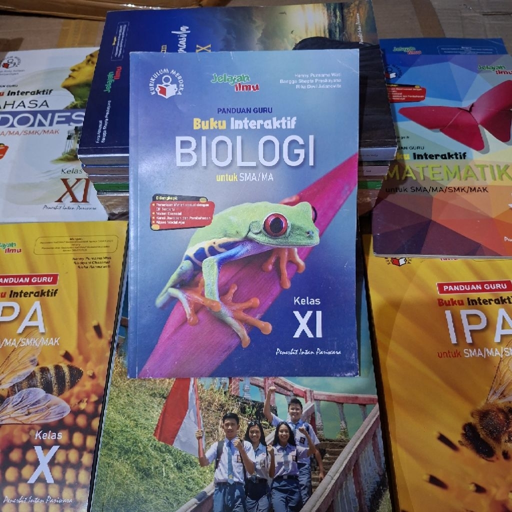 Pegangan Guru Buku Interaktif Pendamping SMA Kurikulum Merdeka Intan Pariwara