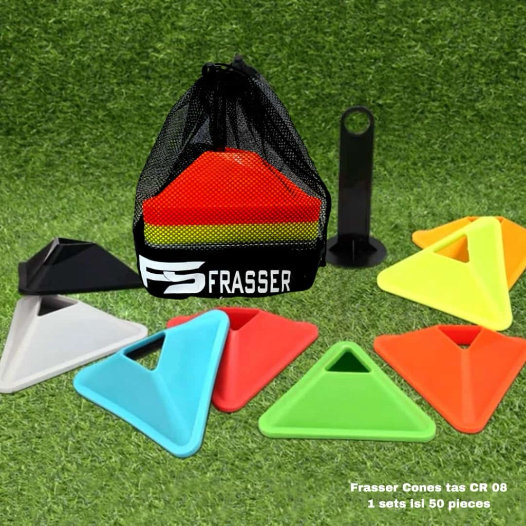 Cone Kerucut Marker Latihan Olahraga  Futsal Skate Sepak Bola Frasser CNS CR - 08