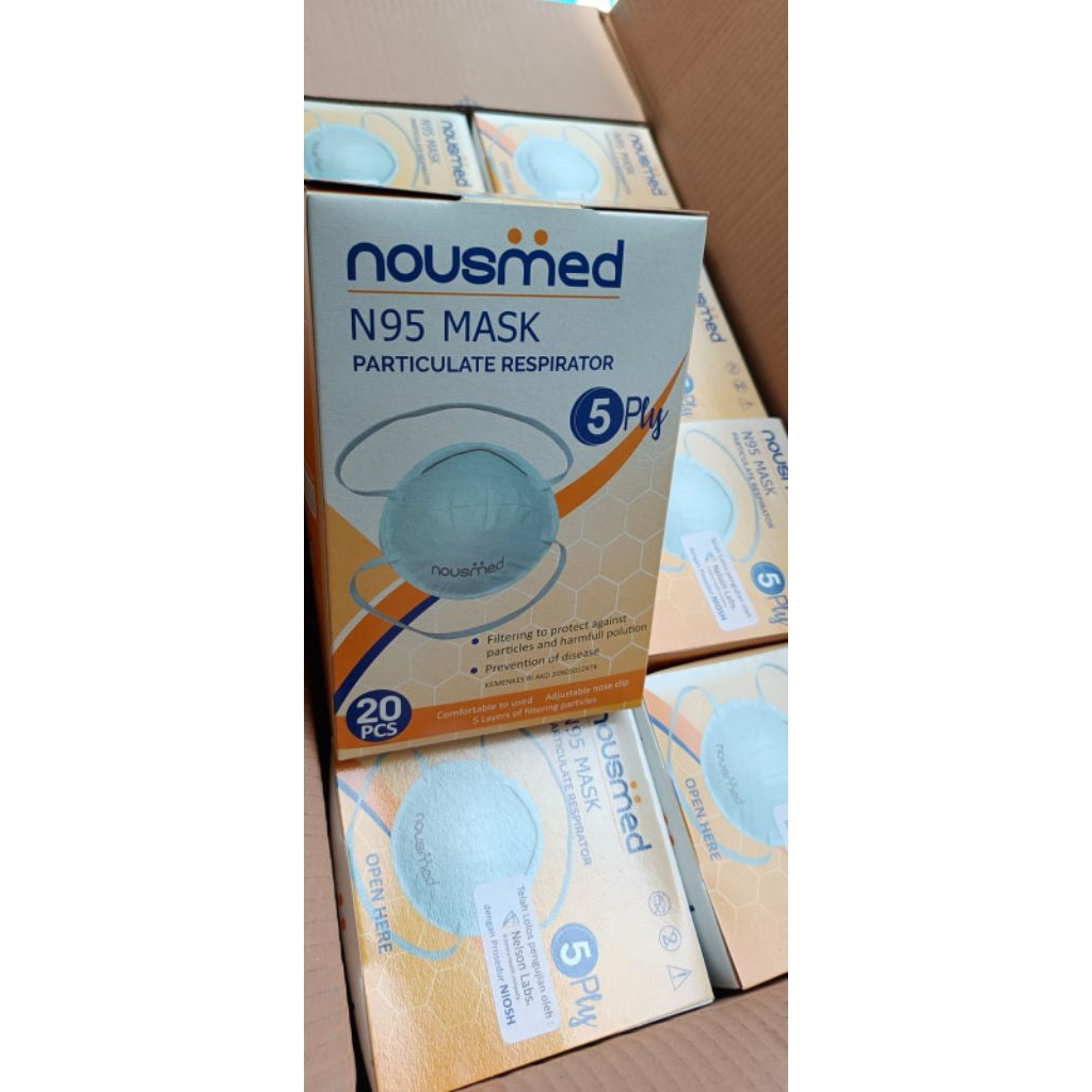 Masker n95 Nousmed mirip n95 Onemed isi 20 pcs
