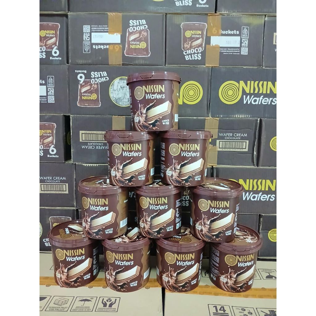 Cat Lover Shop Snack Kalengan Satu Karton - Wafer Tanggo - Wafer Nabati - Wafer Nissin - Jajan