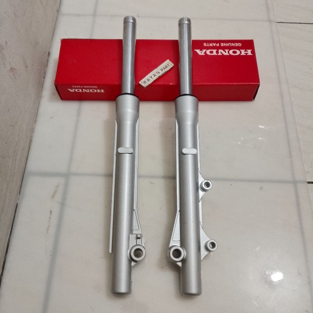 shock depan + tabung supra fit new supra x lama cakram ori-KEV