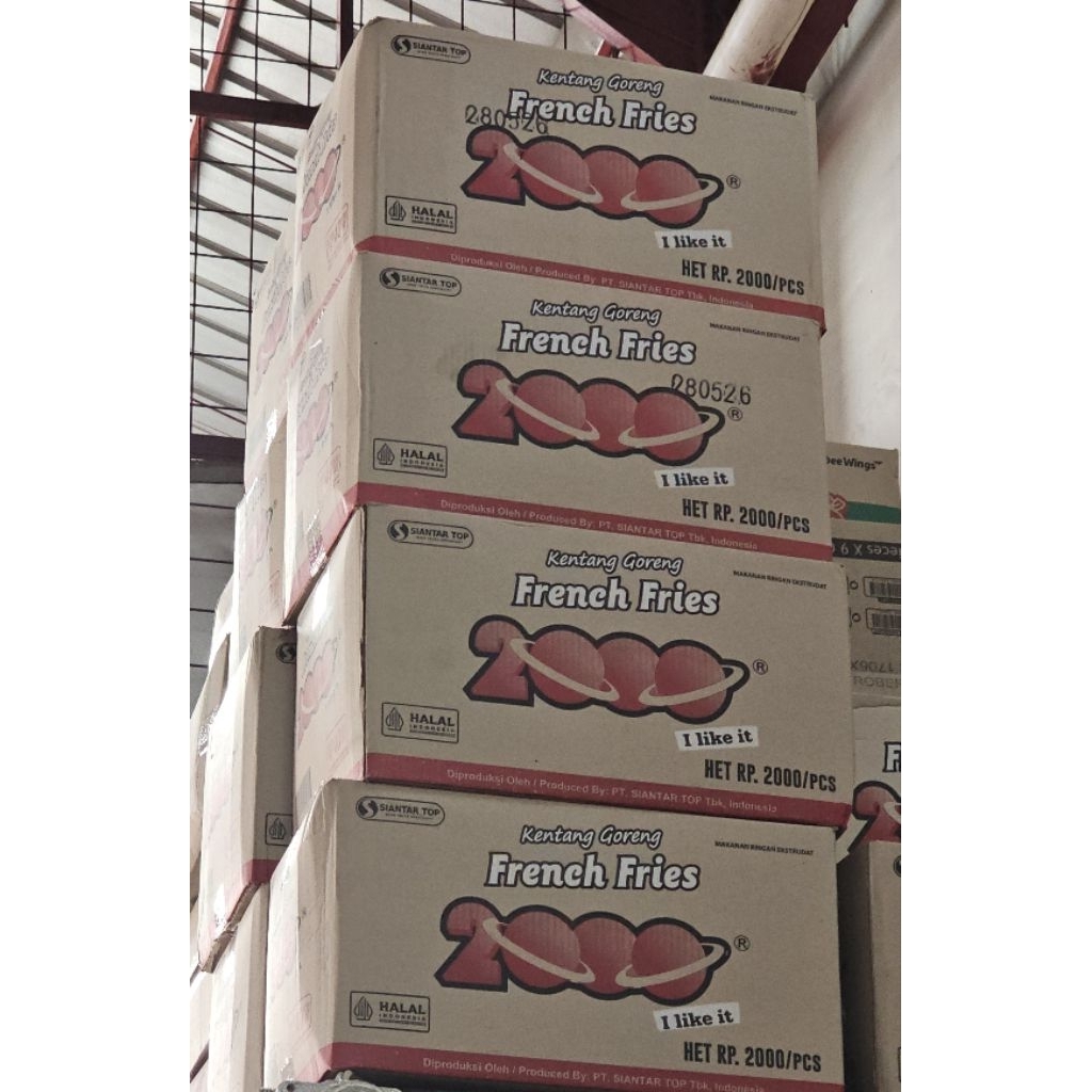 French Fries 2000 [ 1 Dus Isi 40 Pcs ]