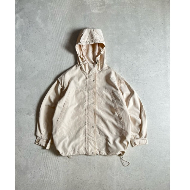 W.Closet 2in1 Boxy Big Pocket Windbreaker Jacket