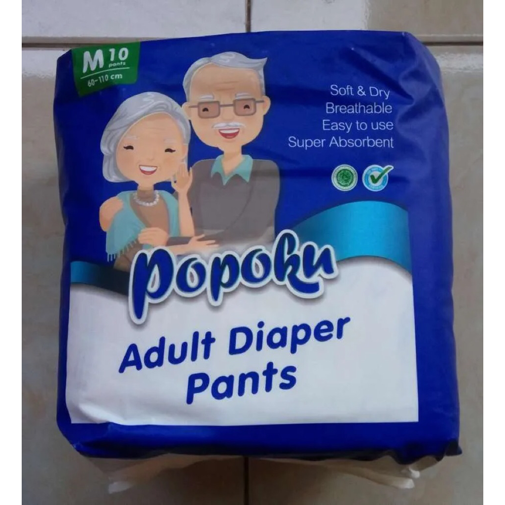 popoku popok dewasa ukuran M tipe celana