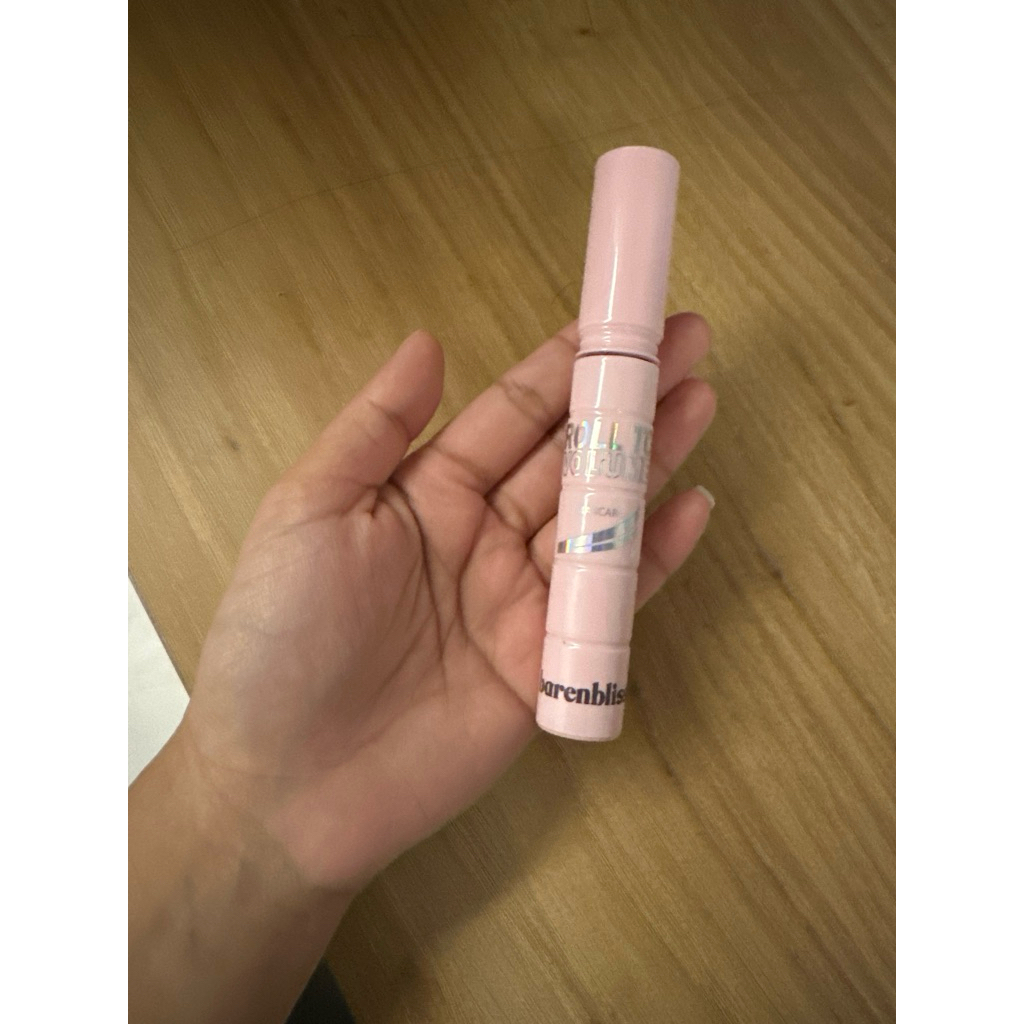 barenbliss roll to volume mascara