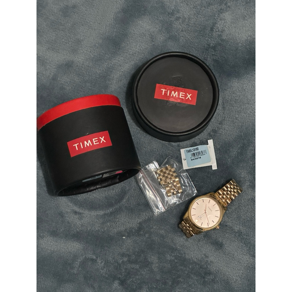 PRELOVED TIMEX TWEL13102 RoseGold Jam Wanita