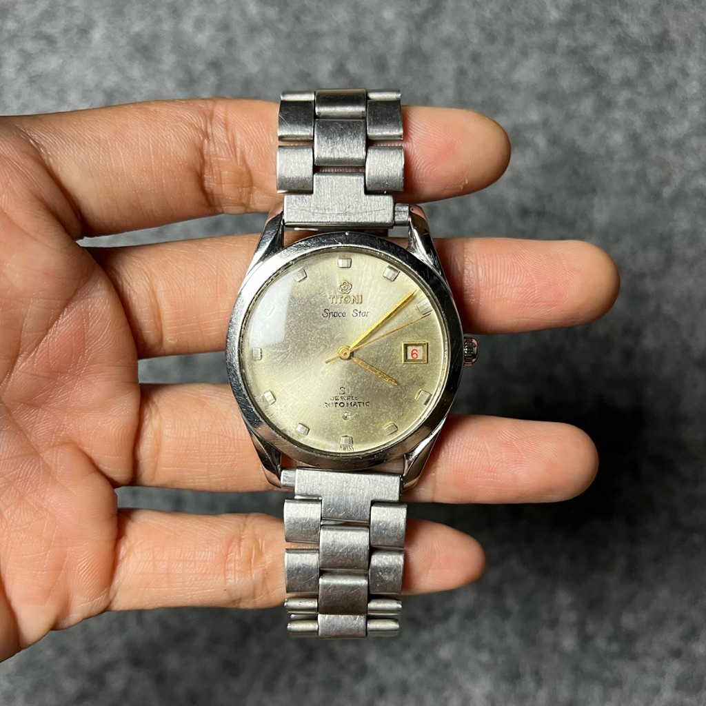 Jual jam titoni original second