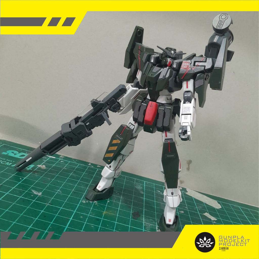 CHERUDIM GUNDAM X CUSTOM BANDAI HG 144 BEKAS SECOND