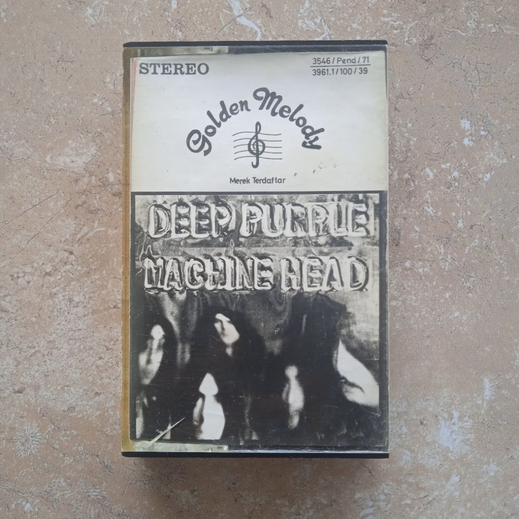 kaset pita super jadul Deep Purple "Machine Head"