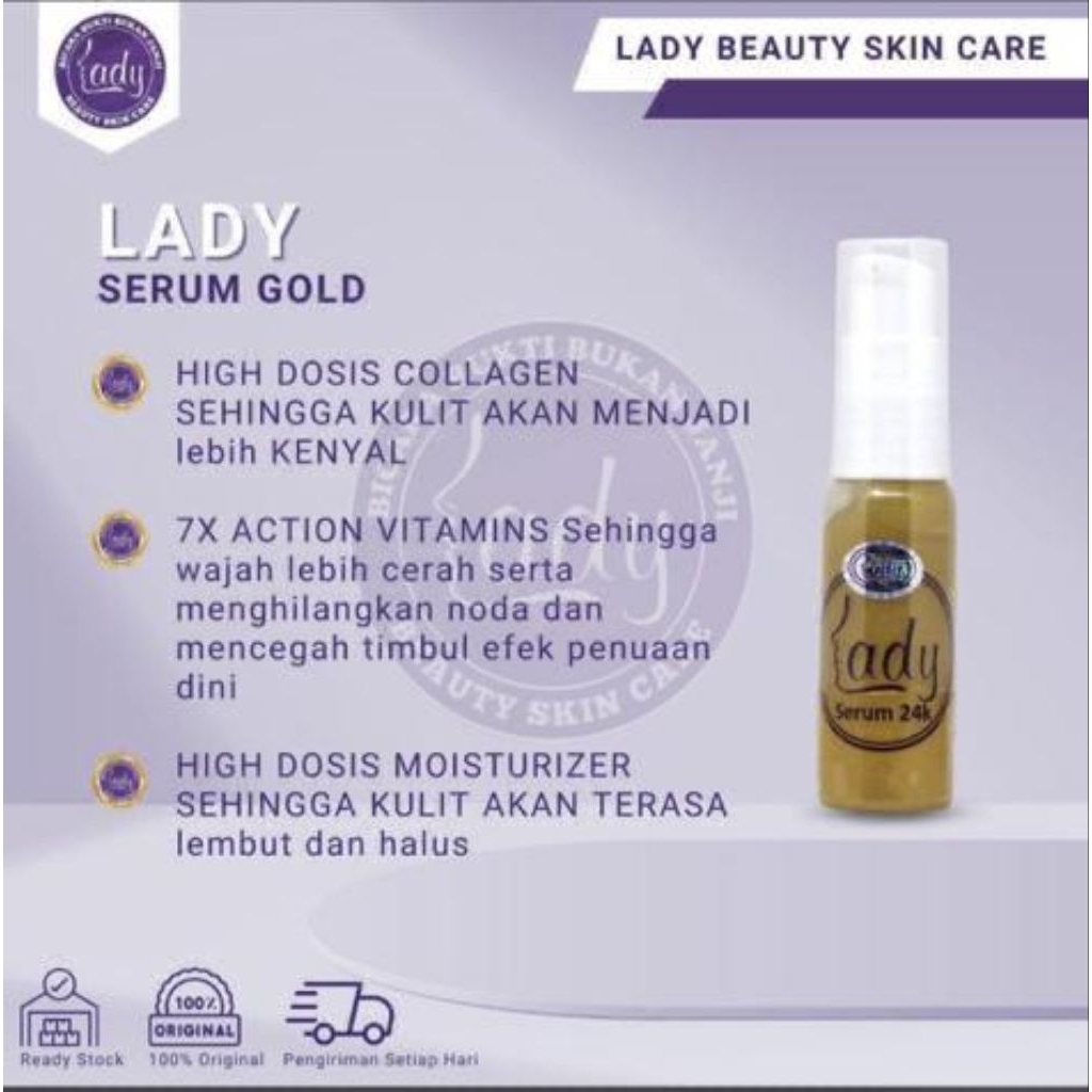 LADY skincare LADY SERUM GOLD 24k