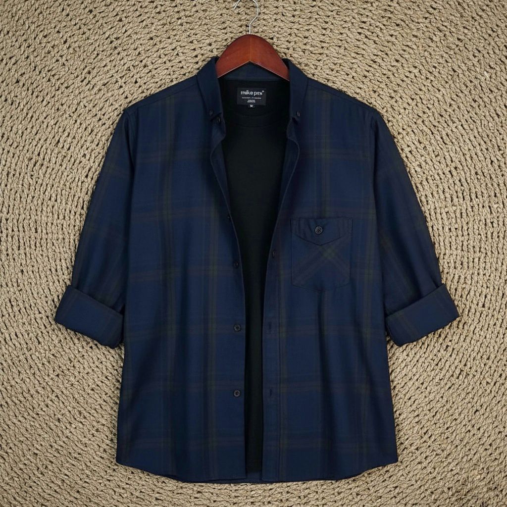 F2D Kemeja Flanel Grey Cream Elegant Best Seller / flanel/hem pria/ flanel pria/ kemeja flanel/ eigh