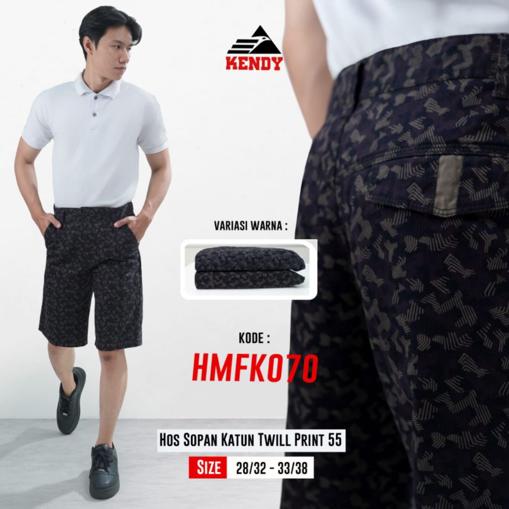CELANA KENDY PENDEK MOTIP PRIA | CELANA KENDY