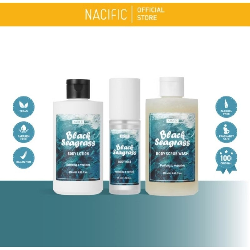 [READY] NUMBUZIN NACIFIC BLACK SEAGRASS dan NUMBUZIN