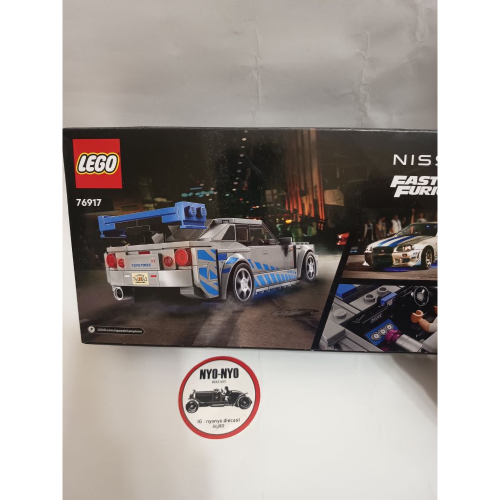 lego original 76917 nissan fast & furious
