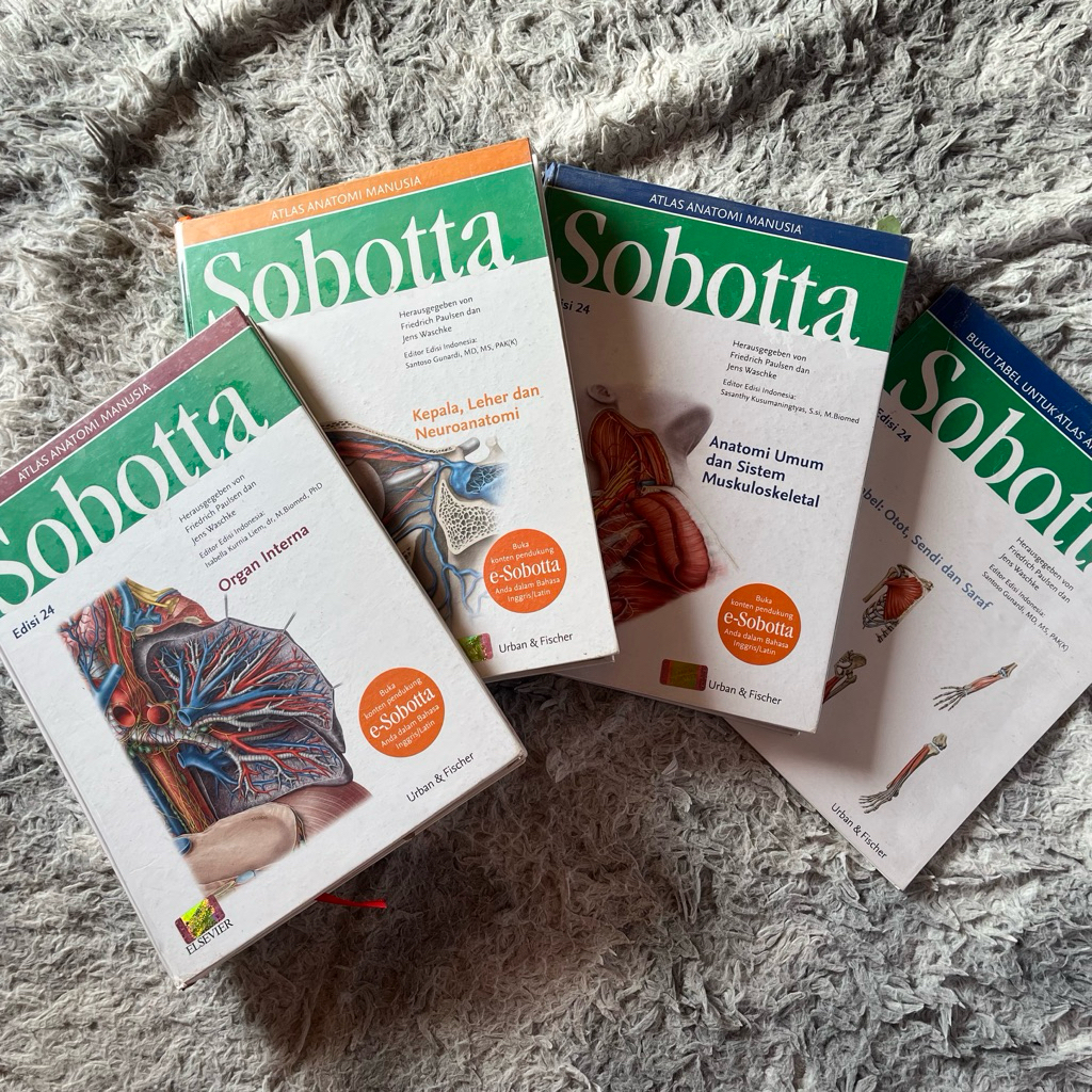 Buku Anatomi Sobotta Edisi 24 ORIGINAL Preloved