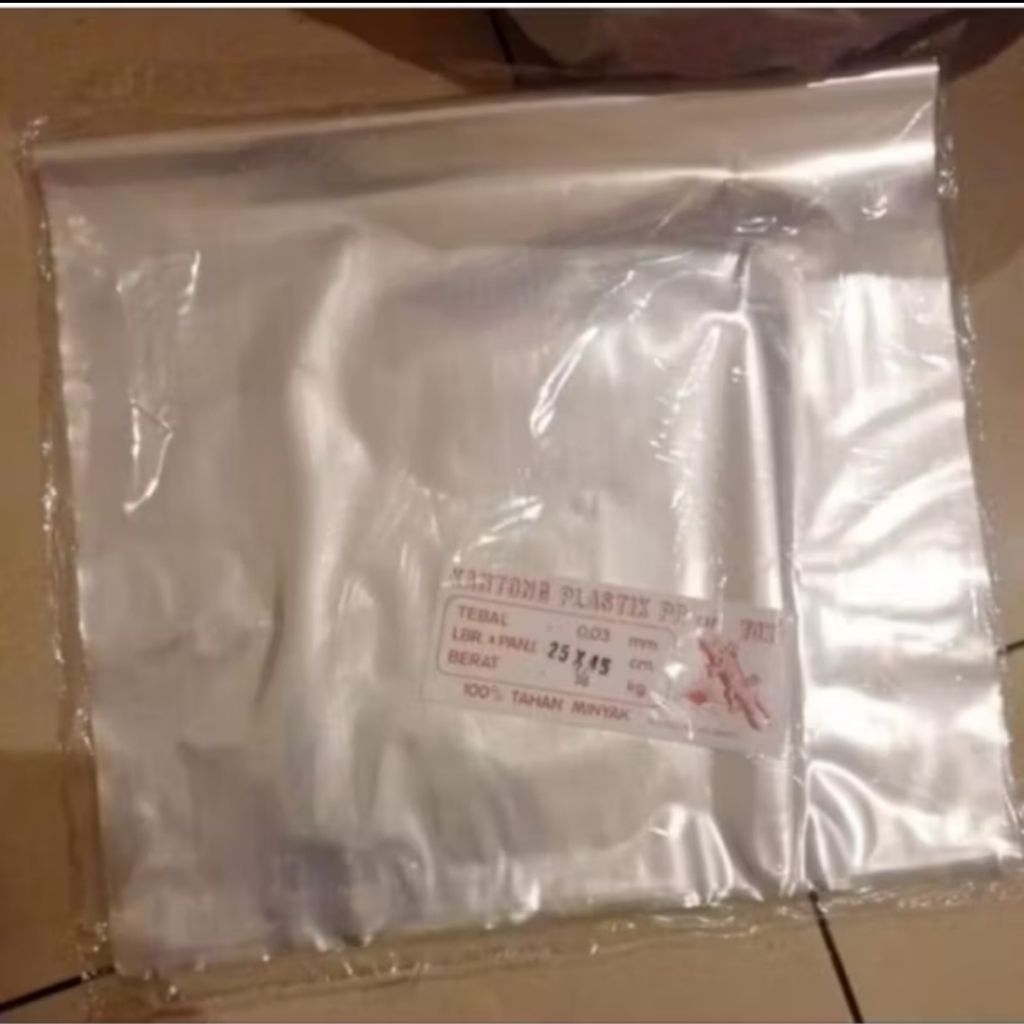 Plastik PP Toke 25 x 45 , 10 x 17 , 20 x 35 ,18 x 35 , 15 x 27