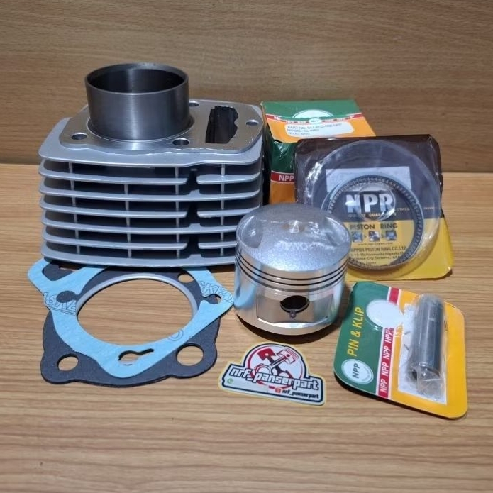 BLOK SEHER GL PRO KG2 144 CM/BORING SET HONDA GL PRO CDI /GLPRO PLATINA BLACK ENGINE STANDAR 61 MM P