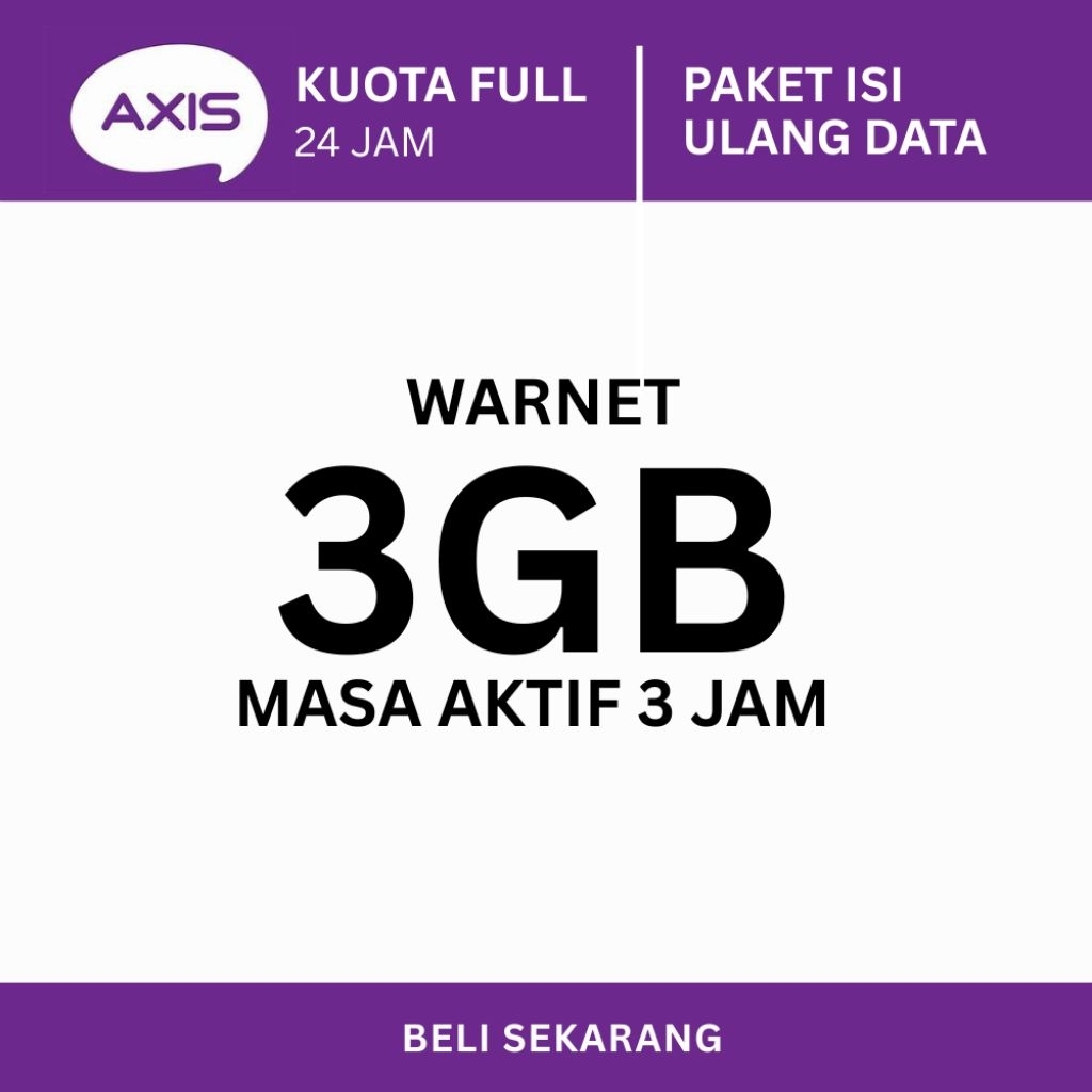 PAKET DATA WARNET PROMO