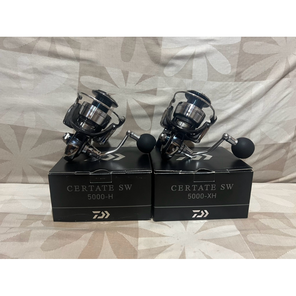 Reel Daiwa Certate SW 5000 XH & 5000 H Like New
