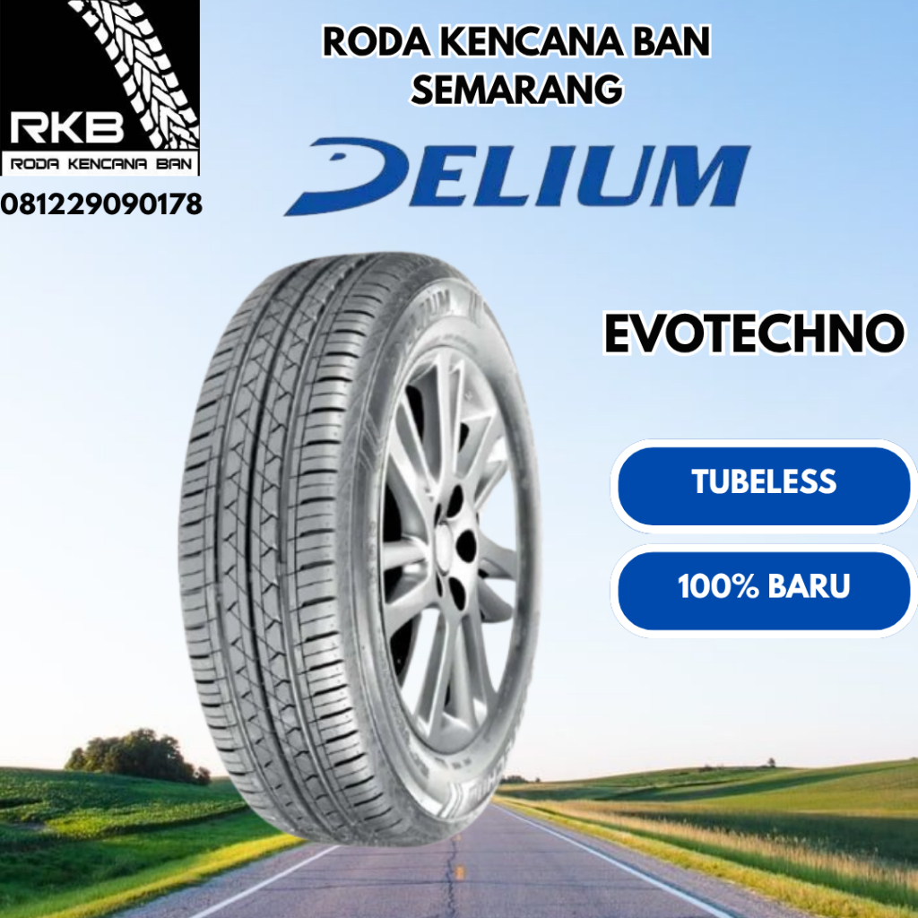 BAN MOBIL PROMO DELIUM EVOTECHNO 155/55 R14 - BAN MOBIL AYLA AGYA