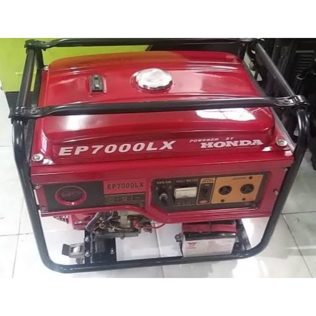 Mesin Genset Honda EP7000LX 5000 Watt Starter Original